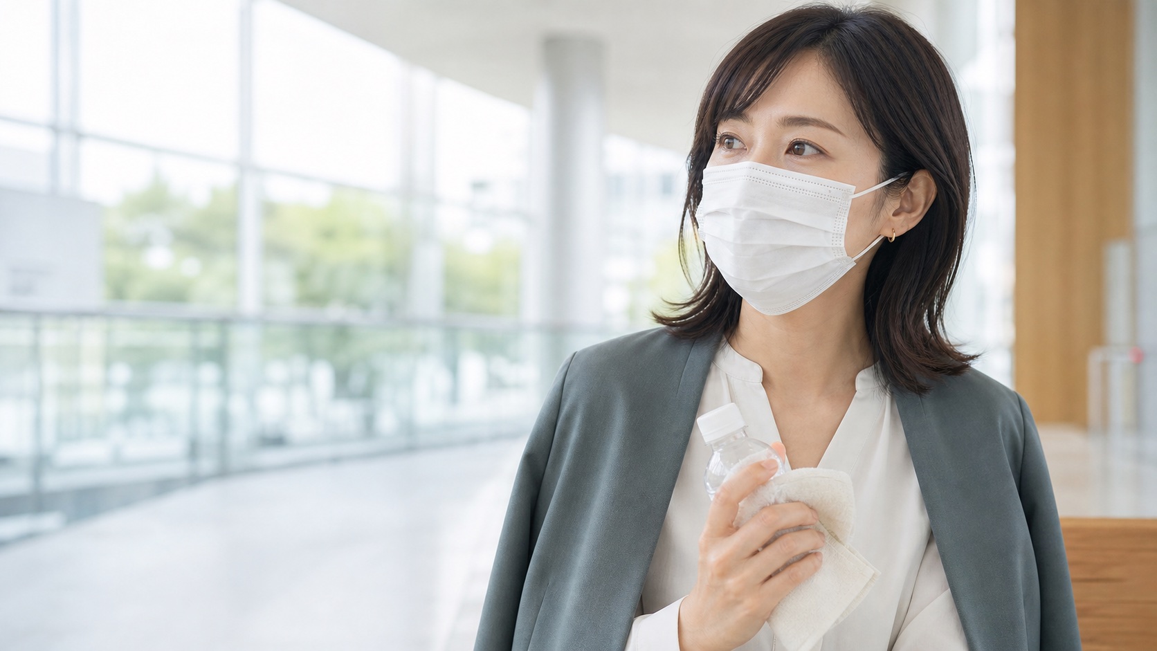 マスクの中の口臭が気になる人へ｜原因の分け方と外出先ケア